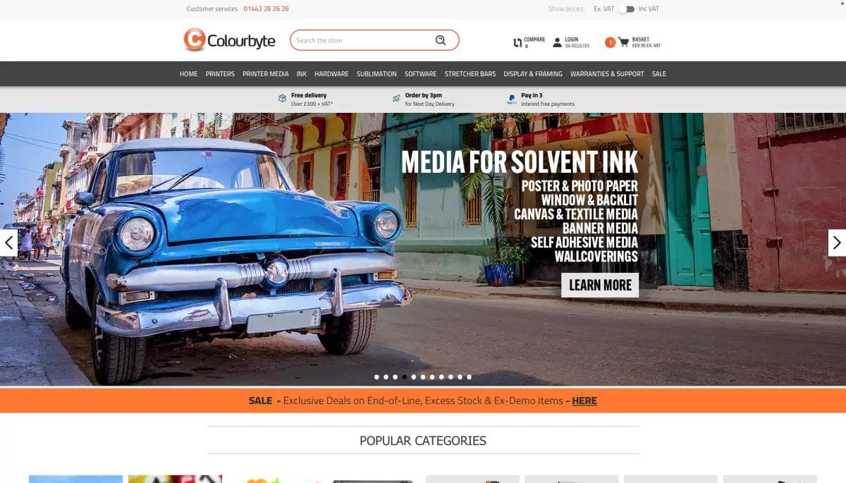 Colourbyte Europe on BigCommerce